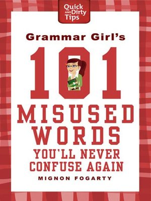 cover image of Grammar Girl's 101